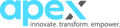 Apex Logo - Innovate, Transform, Empower